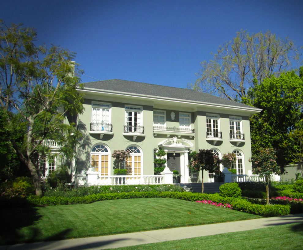 Hancock Park III Victorian Exterior Los Angeles by JMS Design Associates Houzz