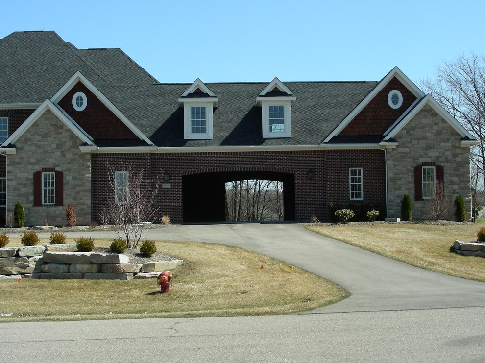 Hanson Residence - Traditional - Exterior - Detroit - by Ressler Design ...