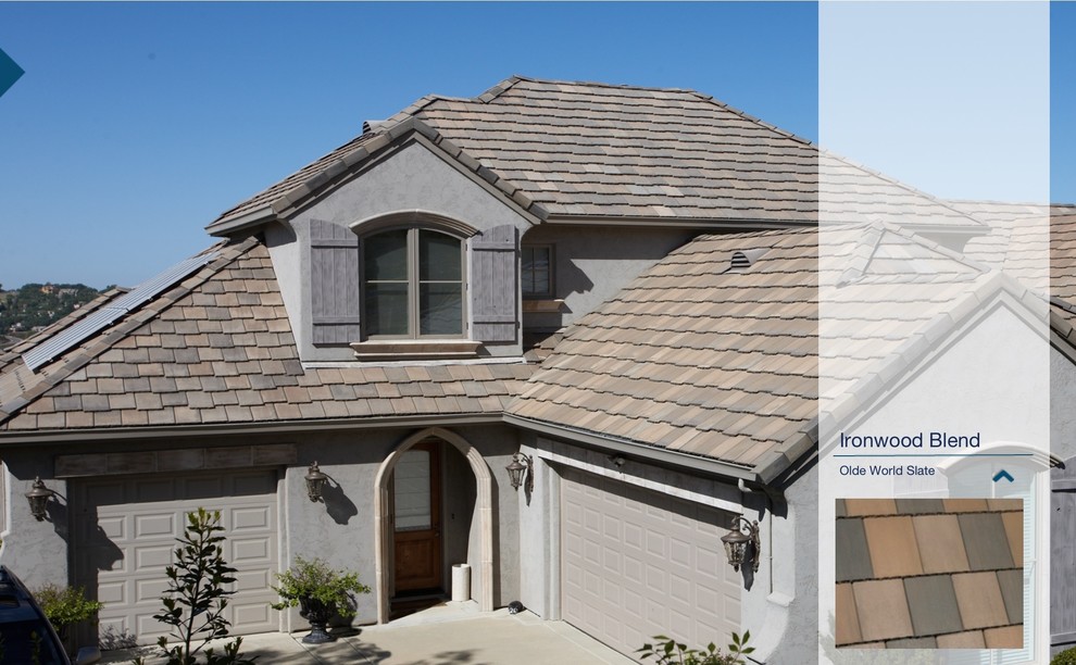 Hanson Roof Tile Mediterranean Exterior Austin by Hanson Roof