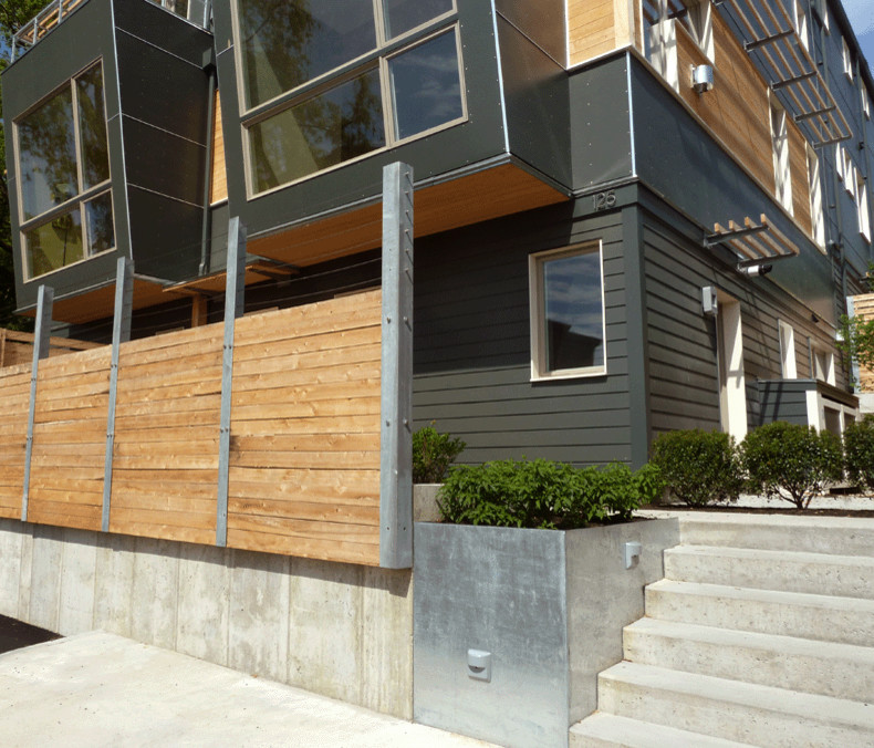 Harborview Townhomes Contemporary Exterior Portland Maine by