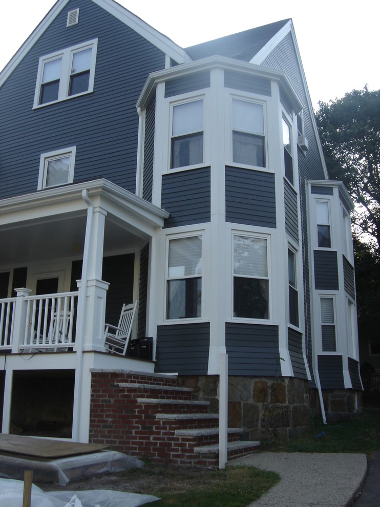 Traditional exterior home idea in Boston