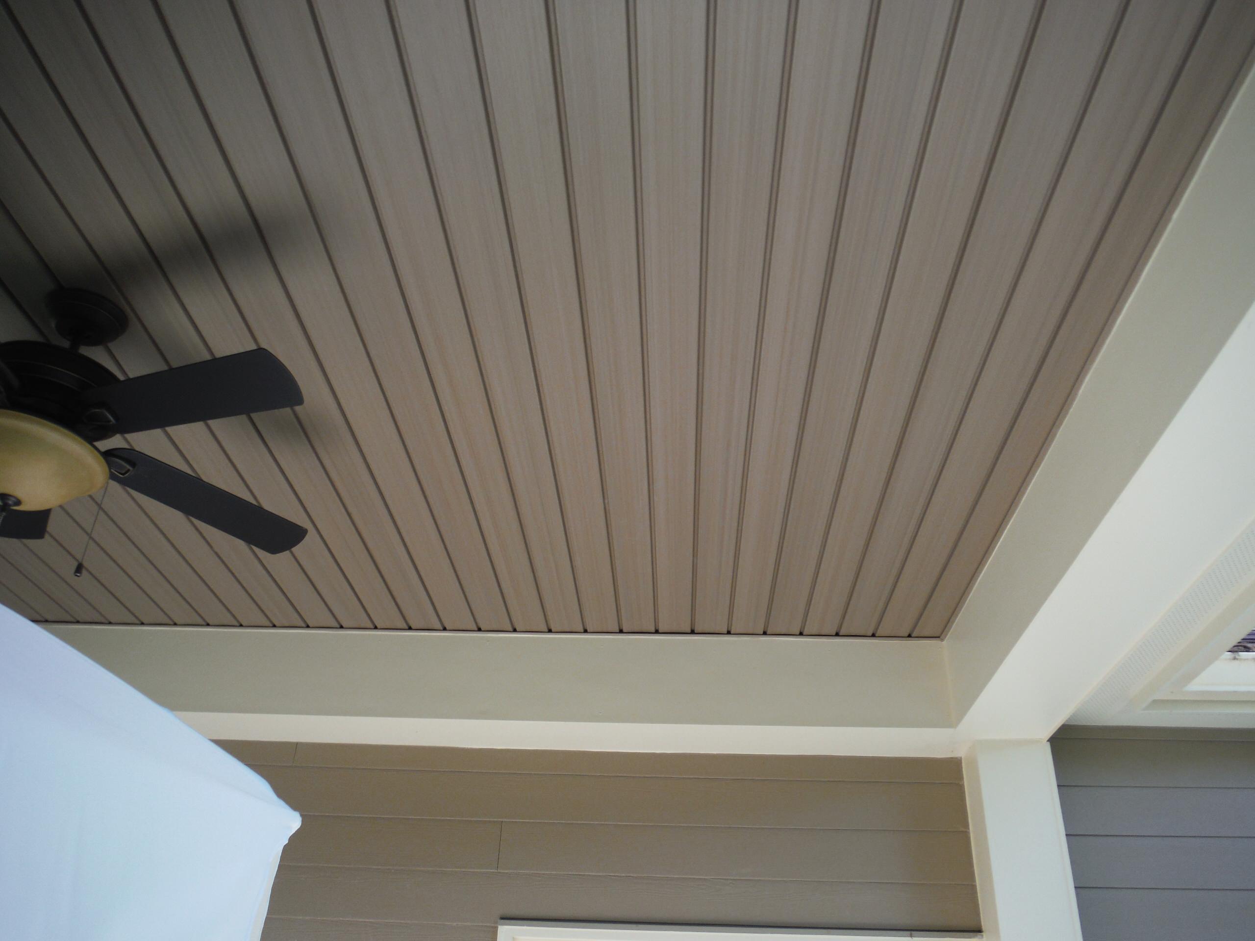 Hardie Khaki Brown And Custom Vinyl Soffit Porch Ceiling Ballwin Mo 63022 Siding Express Maintenance Free Siding Img~1541f6850571e70a 14 1949 1 5319758 