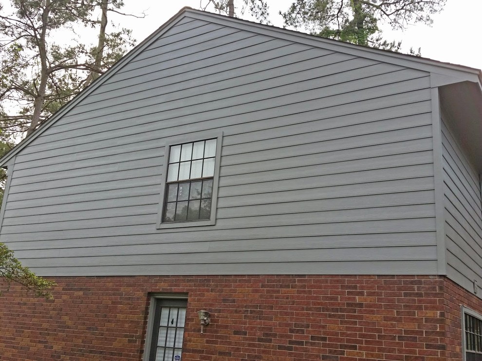 Hardie Siding (hardiplank) The Woodlands Texas Contemporary