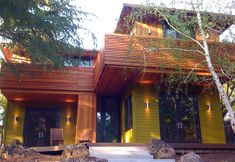 Eclectic exterior home idea in San Francisco