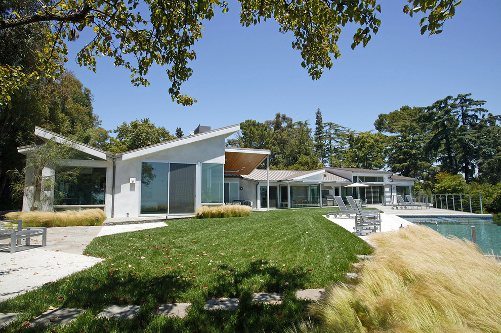 Einstöckiges Modernes Haus in Los Angeles