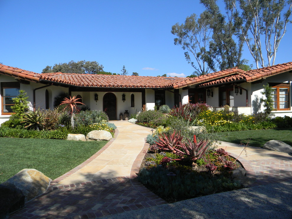 Haute Hacienda Mediterranean Exterior San Diego by Hamilton