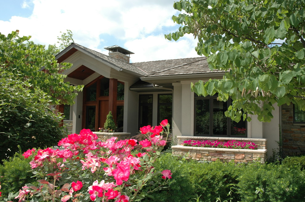 Hazelwood Contemporary Exterior Kansas City by Moffitt Built