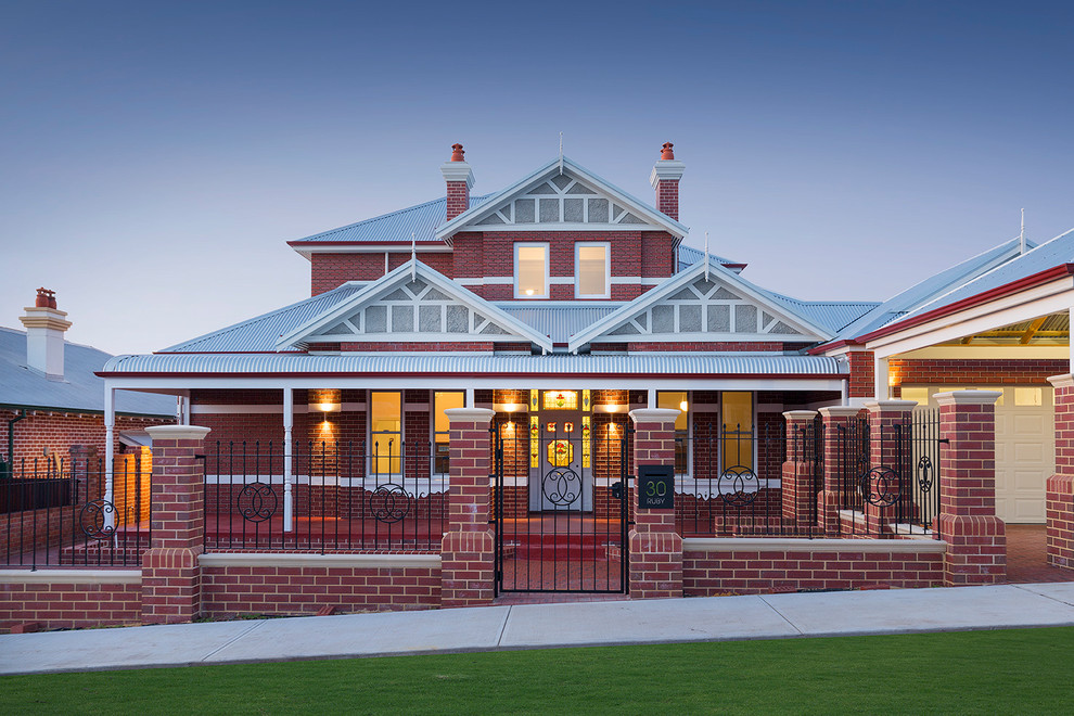 Heritage Renovation + Addition Contemporary Exterior Perth by