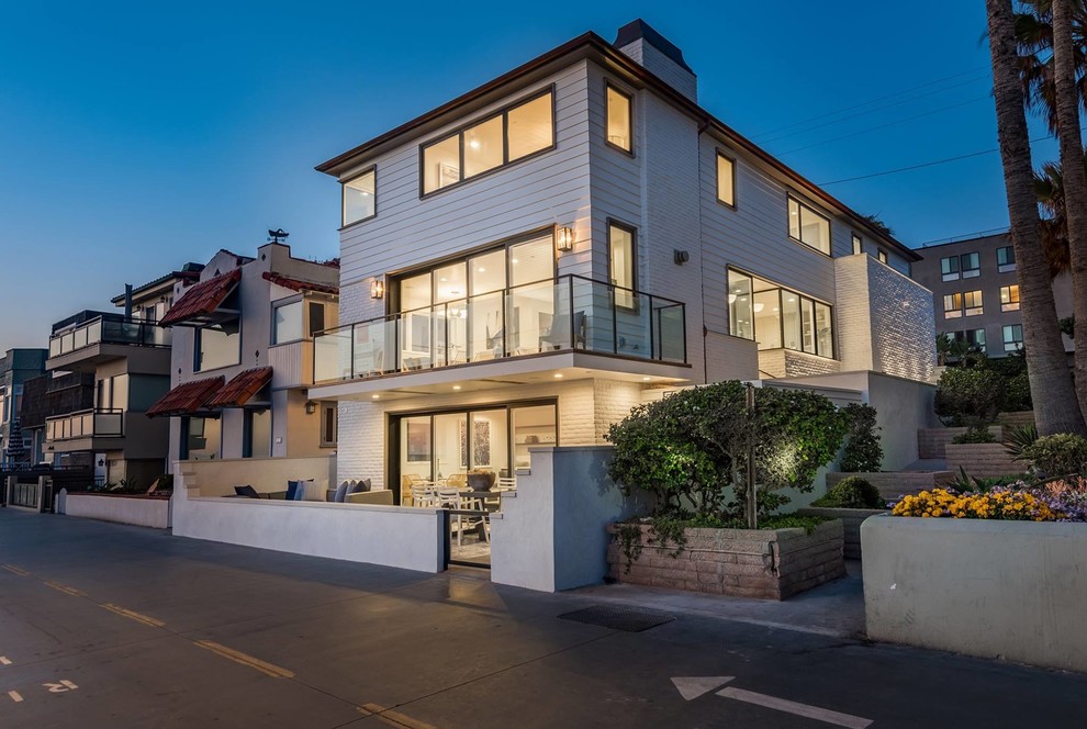 Hermosa Beach Strand Residence Beach Style Exterior Los Angeles
