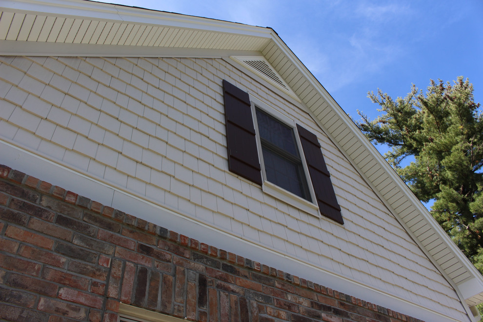 Herringbone Vinyl Siding Olivette, MO Traditional Exterior St