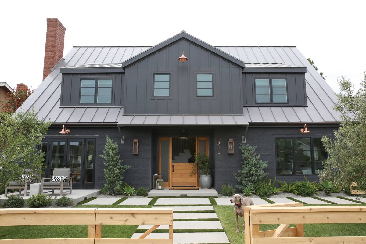 75 Beautiful Black Brick Exterior Home Pictures Ideas March 21 Houzz