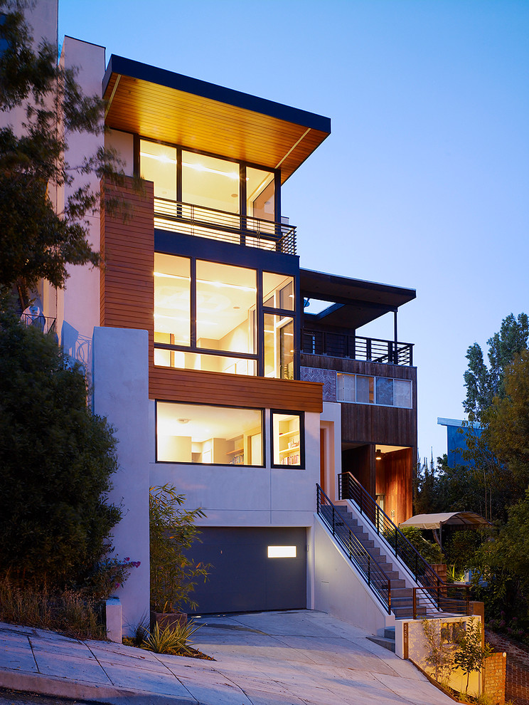 Example of a trendy exterior home design in San Francisco