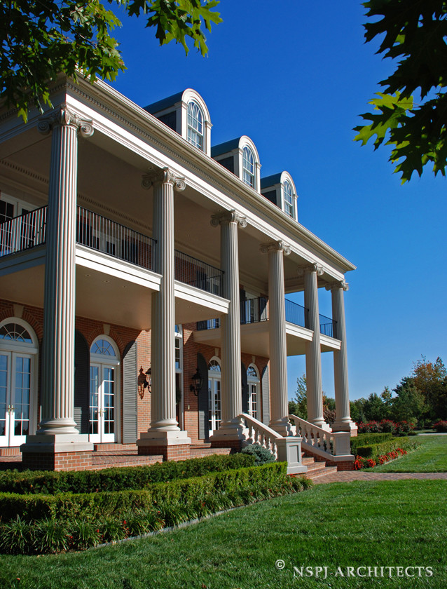 Hilltop Plantation Home - Traditional - Exterior - Kansas City - by ...