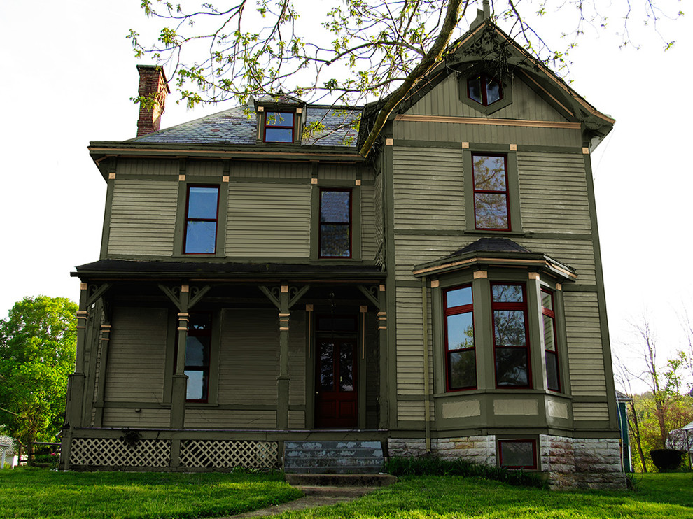Historic Paint Colors Traditional Exterior Nashville By Old House Guy Llc Houzz