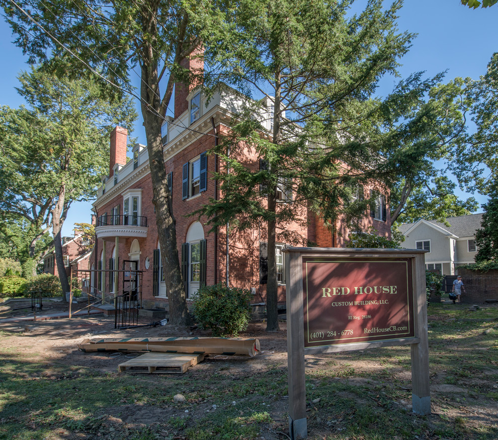Historic Remodel Traditional Exterior Providence by Red House