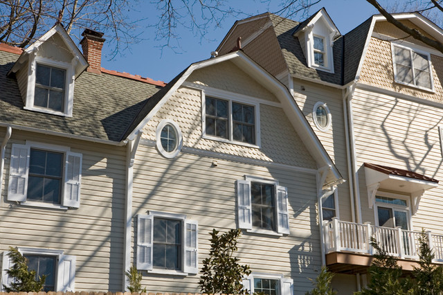 Historic Renovation and New Townhomes - American Craftsman - Häuser ...