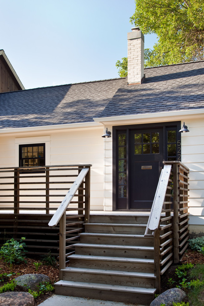 Transitional exterior home idea in Other