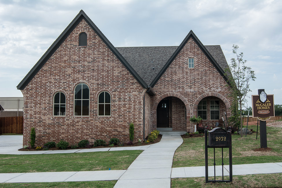 Historically Inspired McCaleb Homes Rustic Exterior Oklahoma City