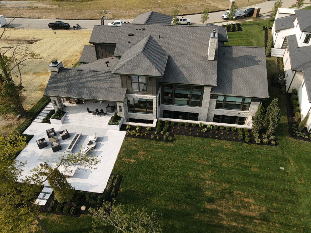 Holliday Farms Modern Exterior Indianapolis by Carrington Homes