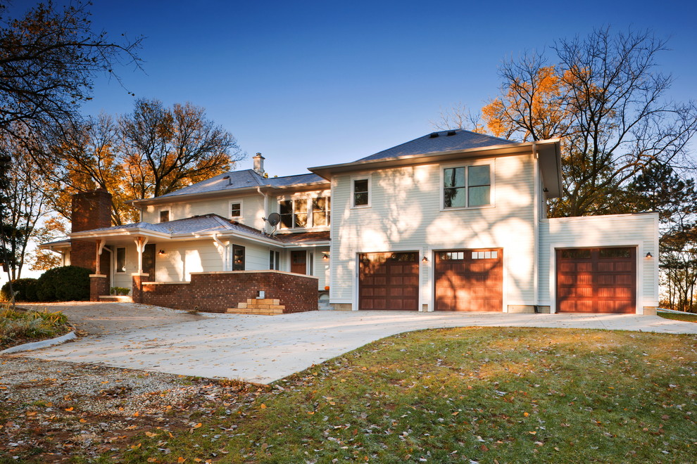 Home Addition - Farmhouse - Exterior - Omaha - by T Hurt Construction ...