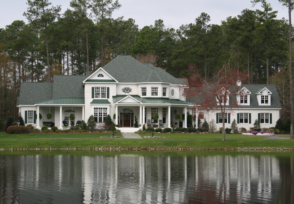 This is an example of a house exterior in Raleigh.