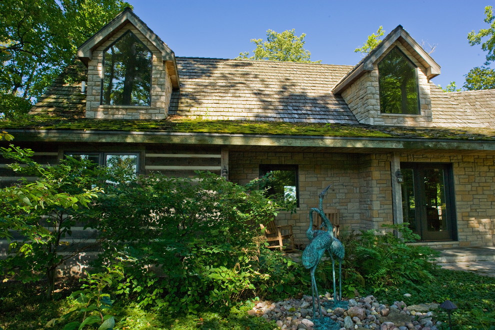 Home in Door County, WI Rustic Exterior Other by Image Studios