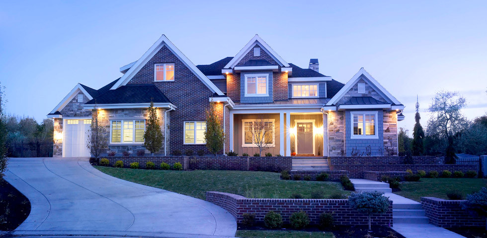 Design ideas for a traditional house exterior in Salt Lake City.