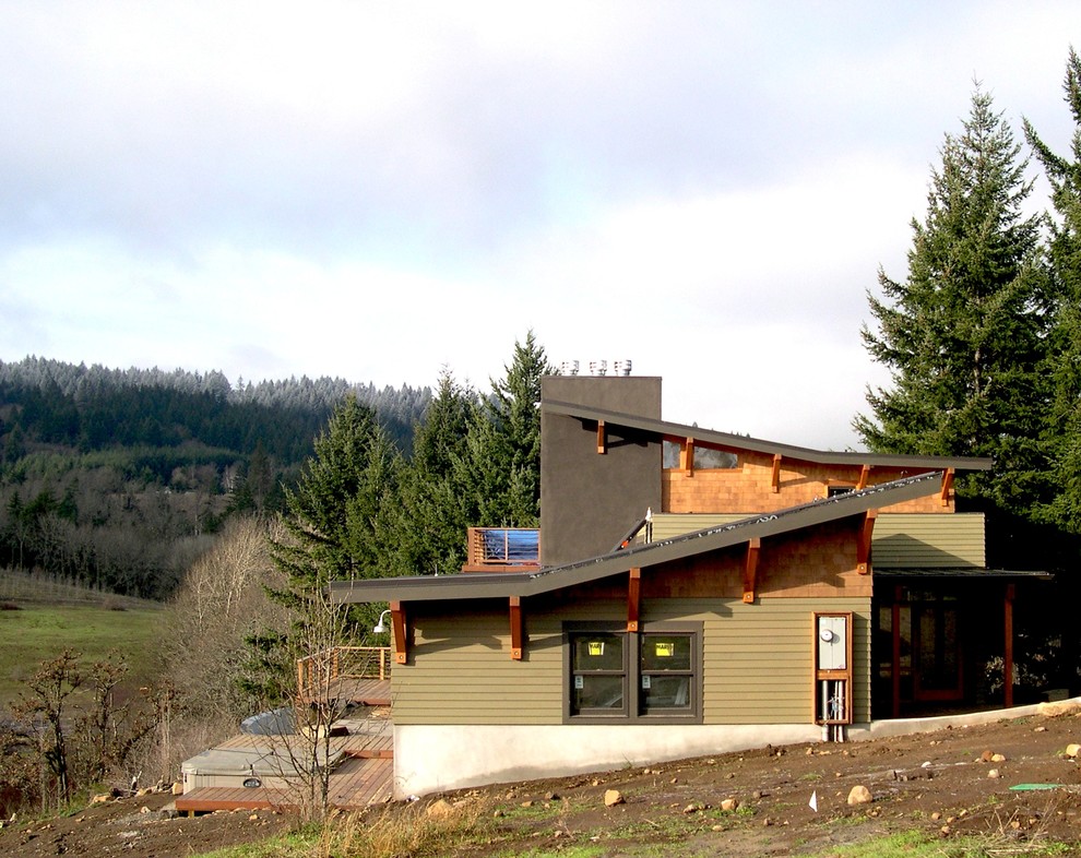 Hood River House Contemporary Exterior Portland by Raphael