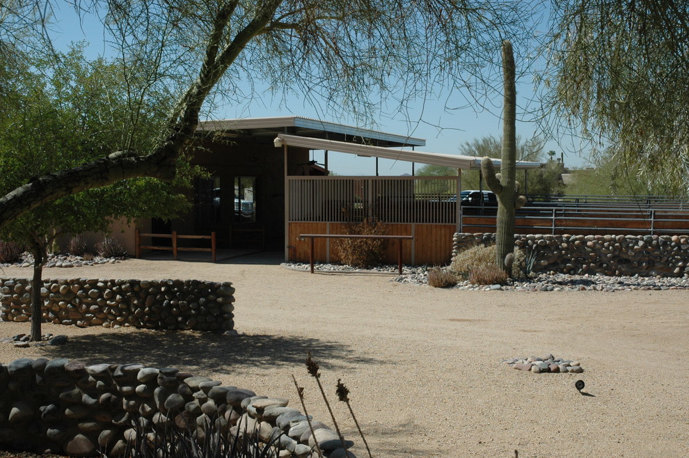 horse facility Traditional Exterior Phoenix by Fieldstone Houzz