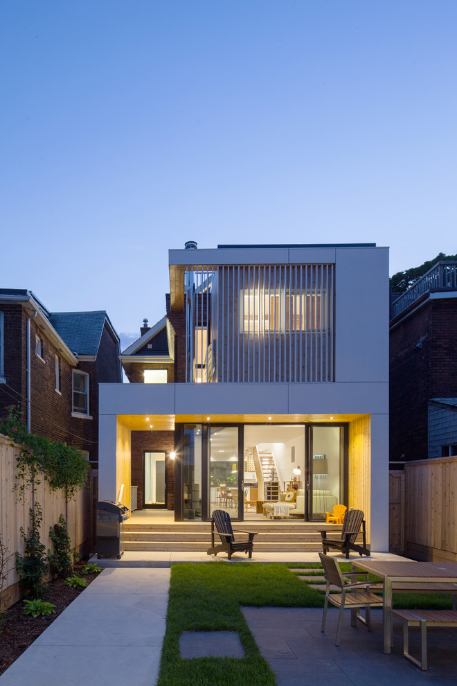 House Grace Contemporary Exterior Toronto by uoai Houzz