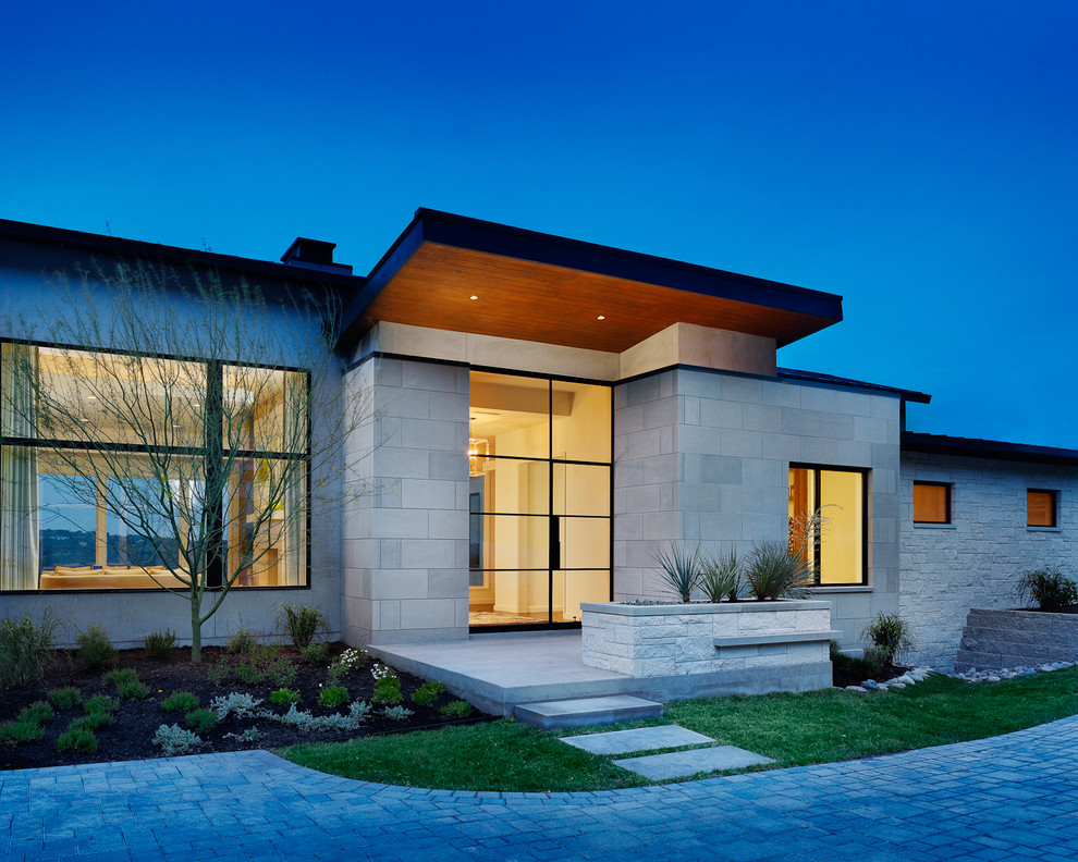 House On The Hill Contemporary Exterior Austin By Larue Architects