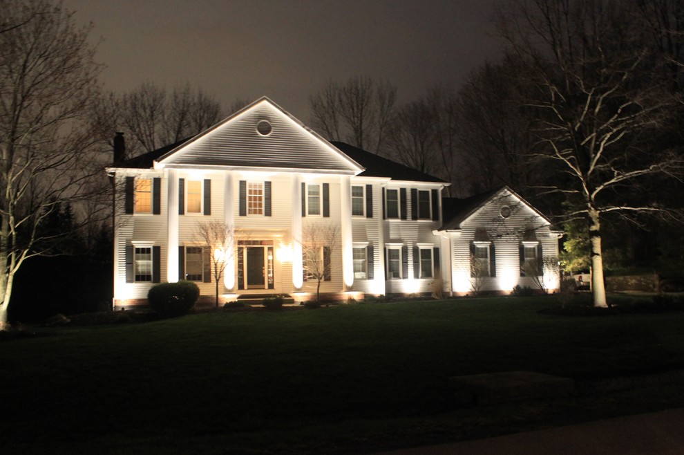 Hudson OH outdoor facade lighting Traditional Exterior Hudson OH outdoor facade lighting Traditional Exterior