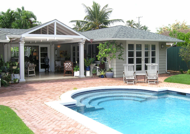 Indoor-Outdoor Flow, Seamless Addition - Coastal - House Exterior ...