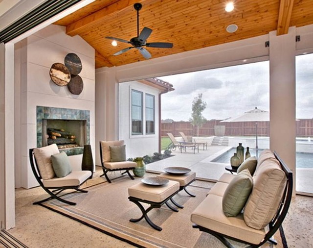 Interiors Modern House Exterior Dallas by J. Bolton