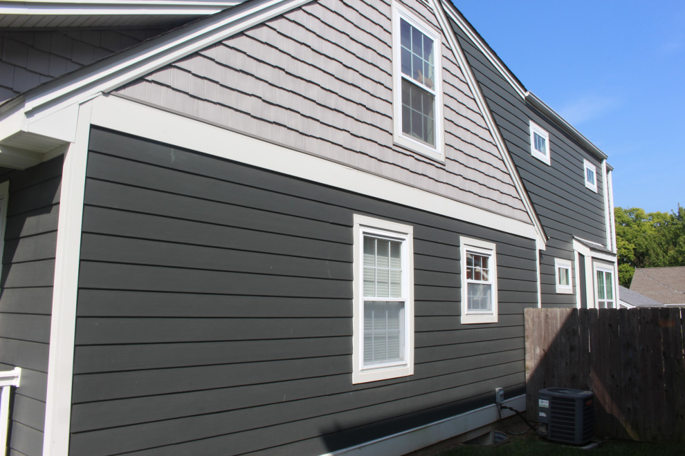 Iron Gray James Hardie Siding Kirkwood, MO Traditional Exterior St Louis by Siding