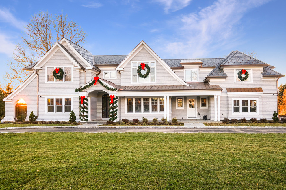 Island Drive Rye, NY Transitional Exterior New York by Monique