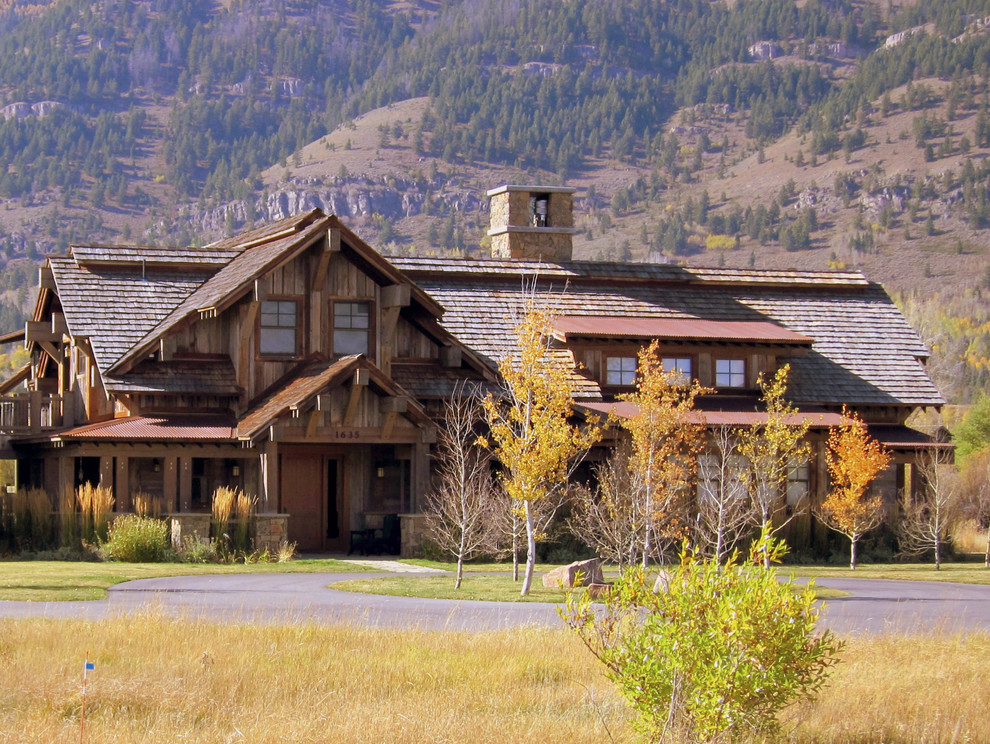 Jackson Hole Residence SN Rustic Exterior Other by Design