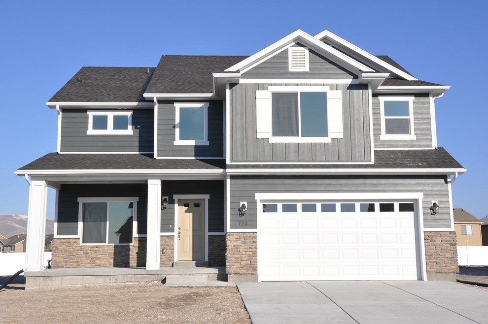 James Hardie Color Schemes Traditional House Exterior Salt Lake