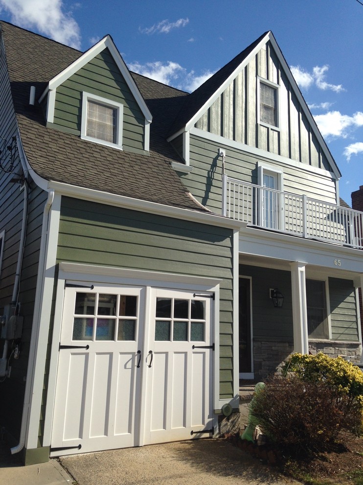 James Hardie Fiber Cement Siding Mountain Sage Traditional House