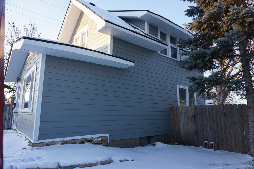 James Hardie "Gray Slate" Siding in Minneapolis, Minnesota