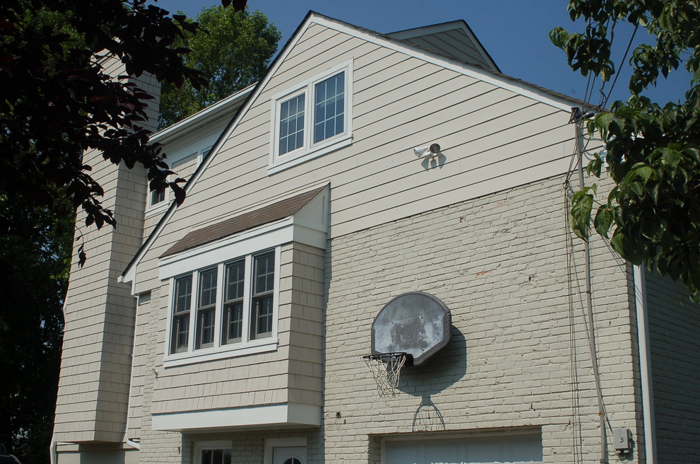 James Hardie Lap Siding Cobble Stone, Bethesda, Maryland Traditional