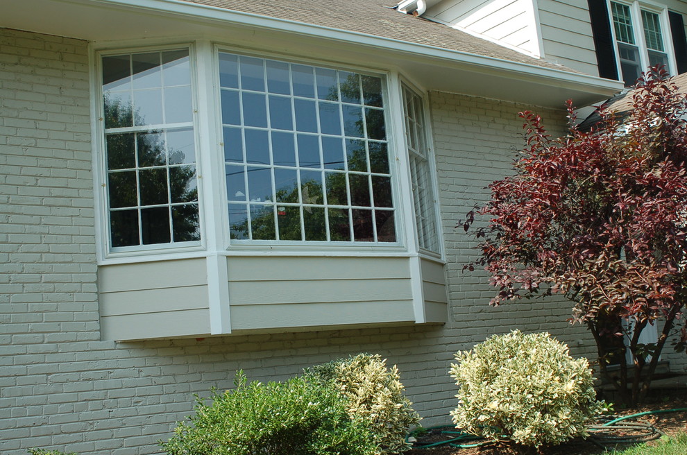 James Hardie Lap Siding Cobble Stone, Bethesda, Maryland Traditional