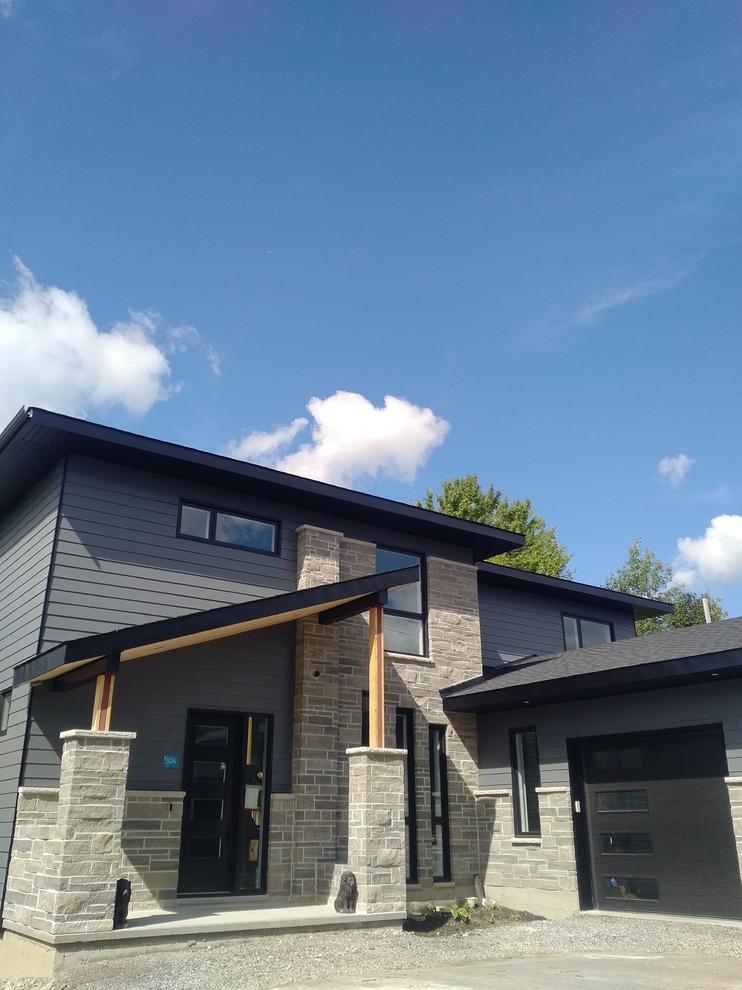 JAMES HARDIE PANELS & HORIZONTAL SIDING OTTAWA, ON Modern