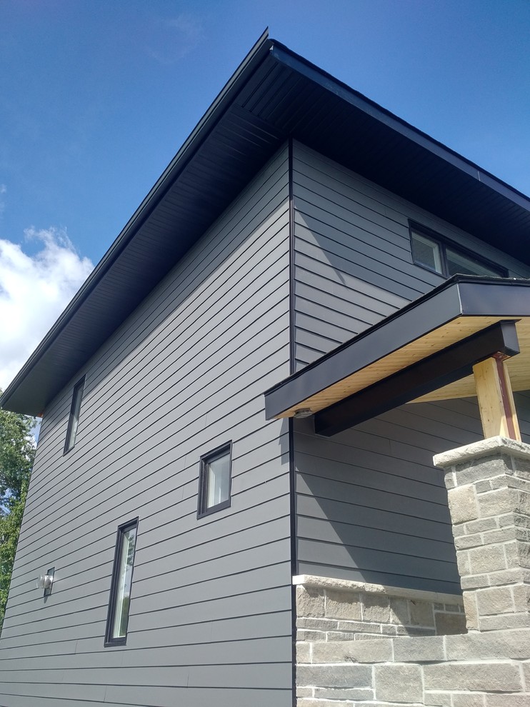 JAMES HARDIE PANELS & HORIZONTAL SIDING OTTAWA, ON Modern