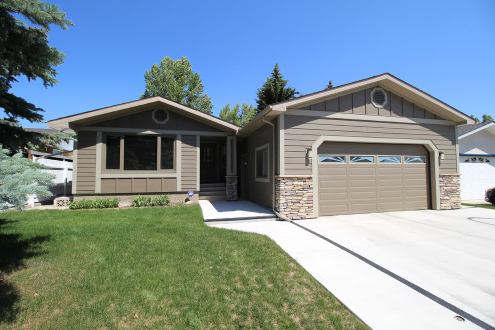 James Hardie Siding Braeside Traditional Exterior Calgary by