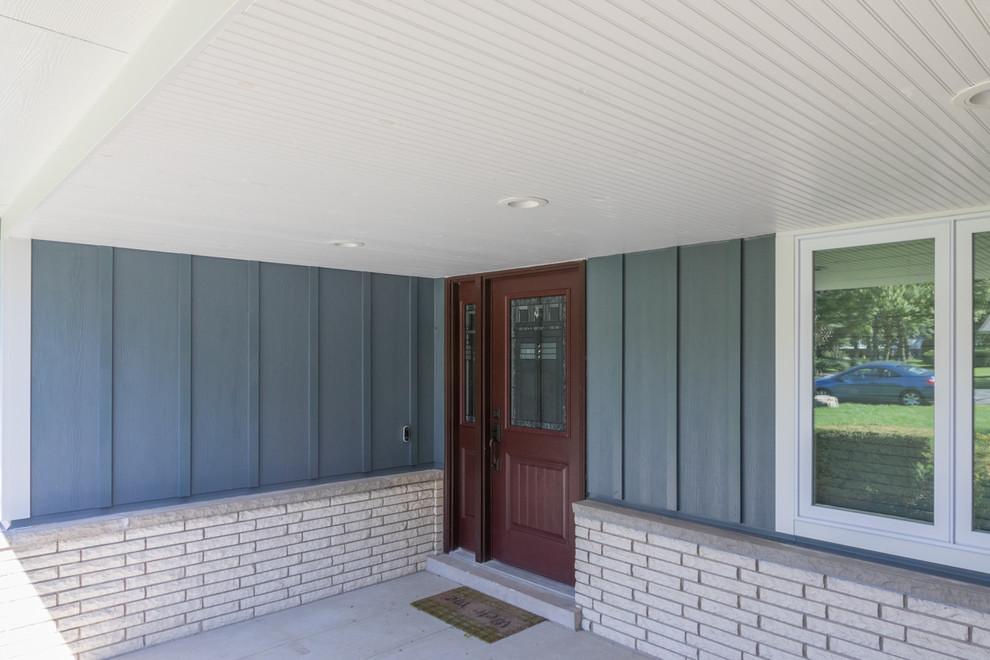 James Hardie Siding, Evening Blue, Downers Grove IL Traditional