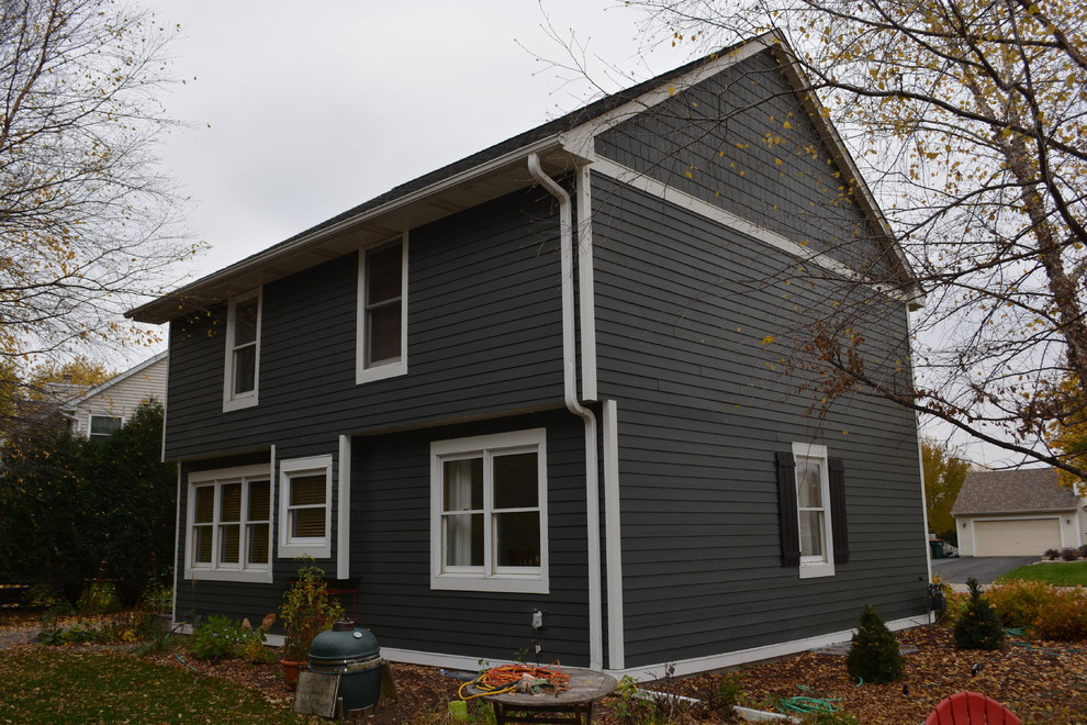 James Hardie Siding Iron Gray Eagan, MN Traditional Exterior