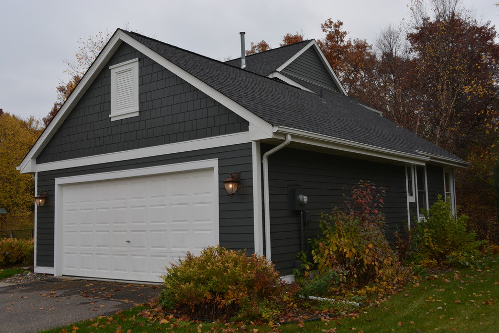 James Hardie Siding Iron Gray Eagan, MN Traditional Exterior