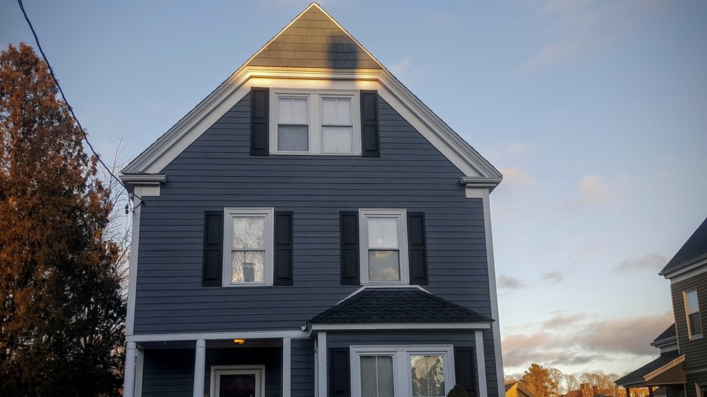 James Hardie Siding products Exterior Boston by MasterCraft