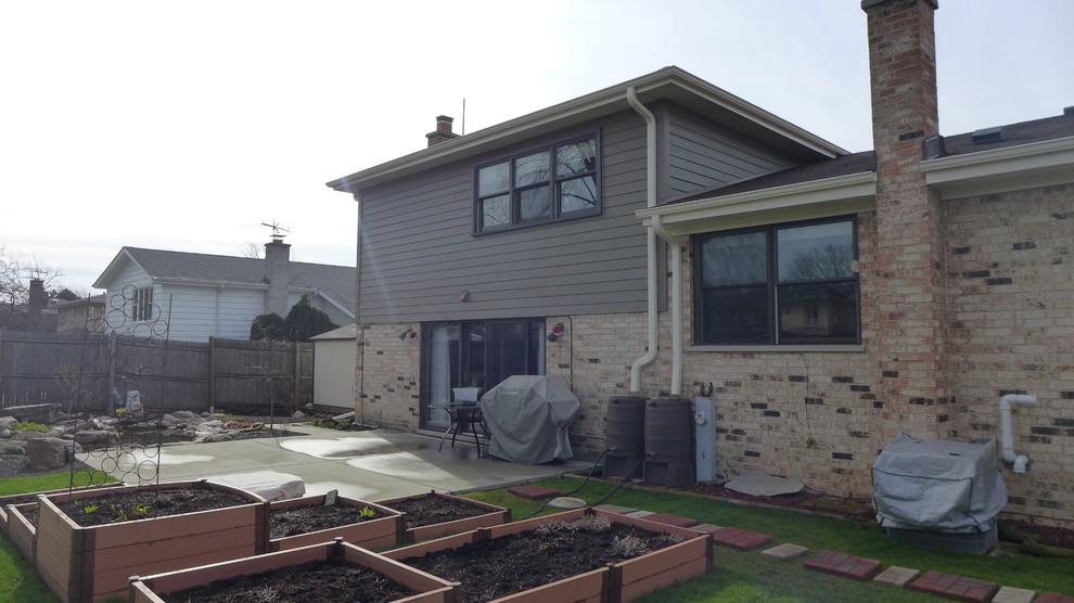 James Hardie Timber Bark, Glenview, IL Traditional Exterior